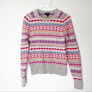 J Crew Wool Sweater Size Medium